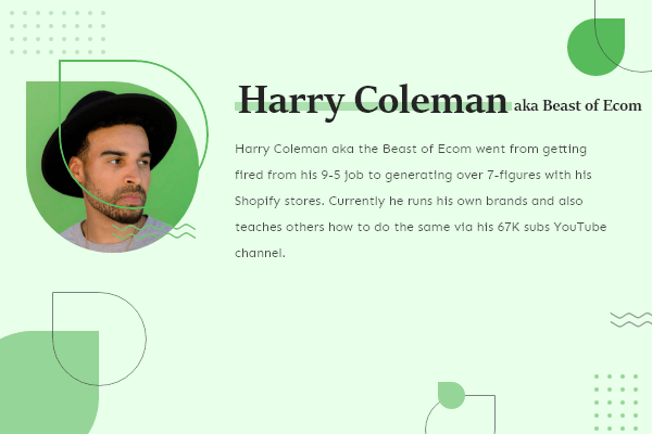 Harry Coleman-Ecommerce Expert