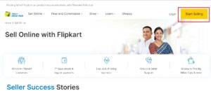 Flipkart website