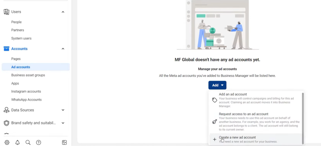 How To Create New Facebook ads manager account in 2024