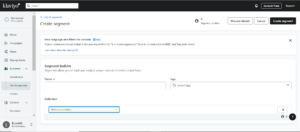 Define Segment Criteria