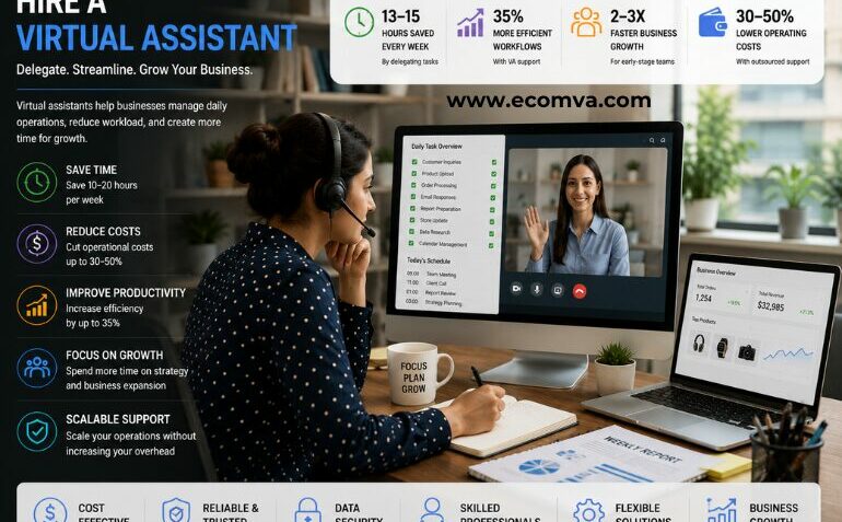 Hire a Virtual Assistant: 8 Ways to Scale Business Faster in 2026