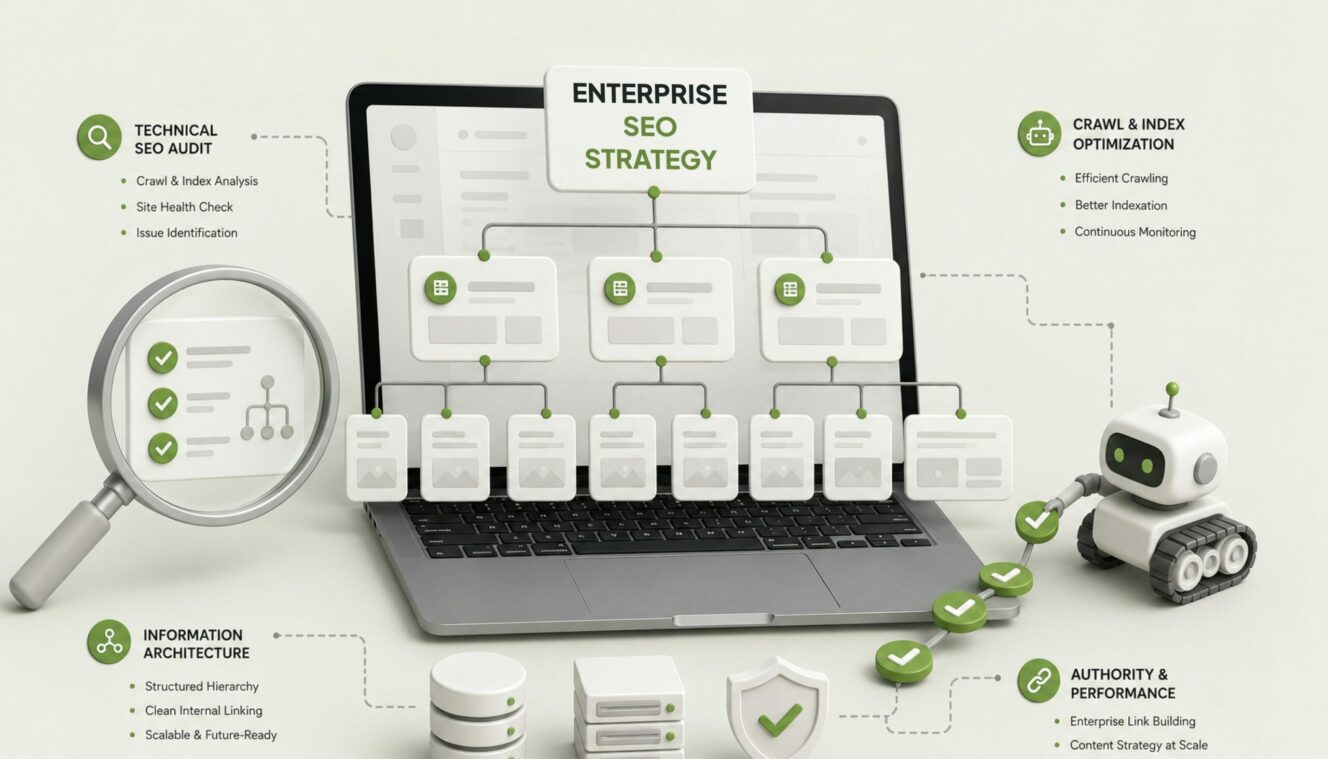 Enterprise SEO Strategy: Why Large Sites Need a Completely Different Playbook