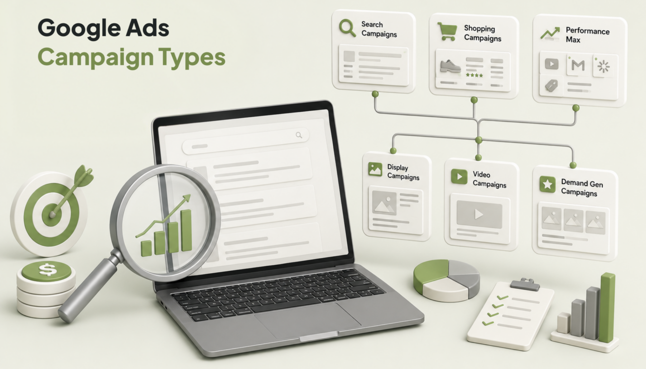 Google Ads Campaign Types Explained: Where Your Budget Should Go First