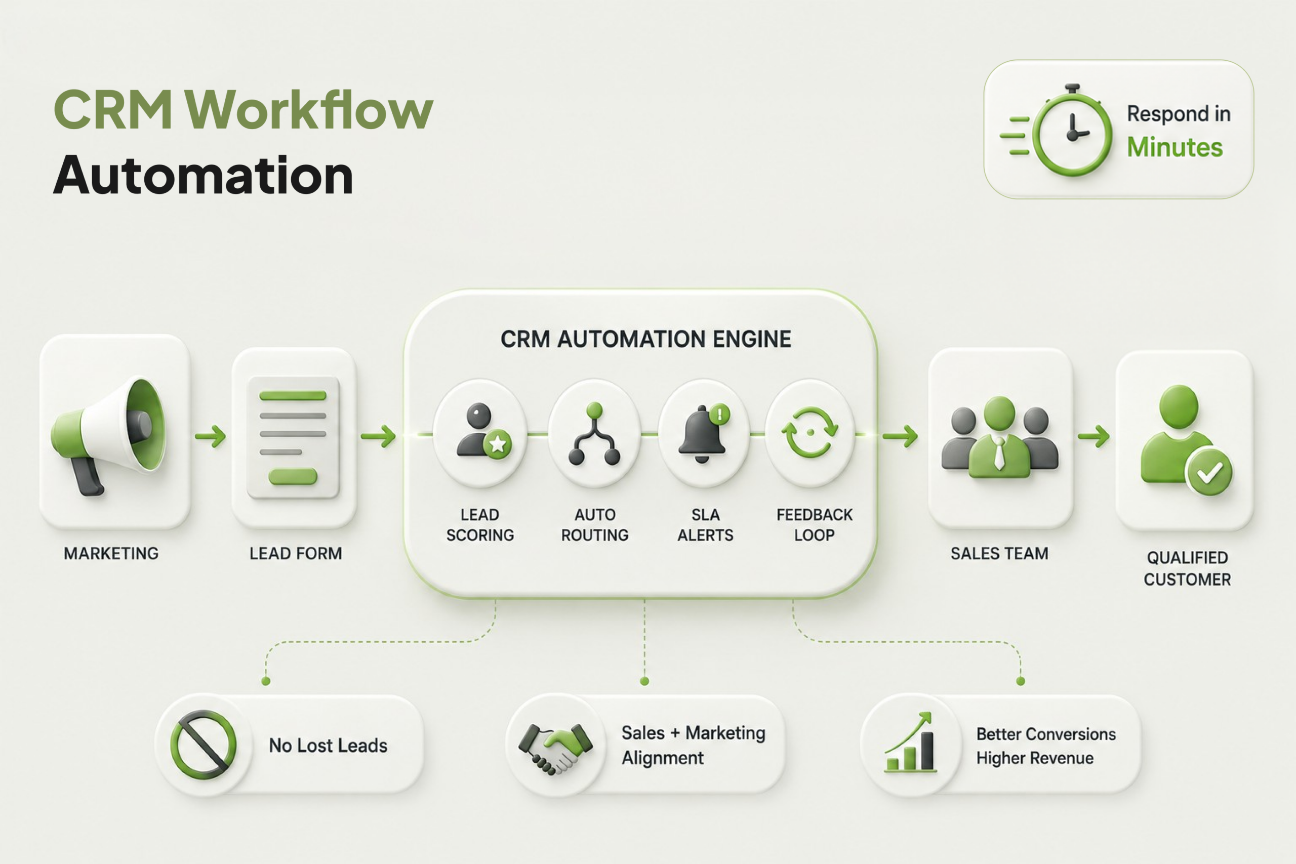 CRM Workflow Automation: How to Connect Sales and Marketing Without Losing Leads