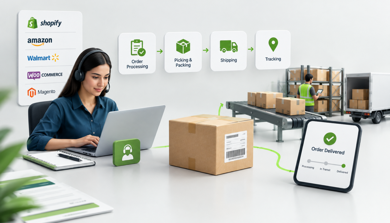 Ecommerce Order Management: How Virtual Assistants Cut Errors and Speed Fulfillment